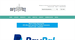 Desktop Screenshot of giftshopist.com