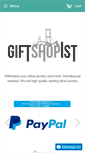 Mobile Screenshot of giftshopist.com